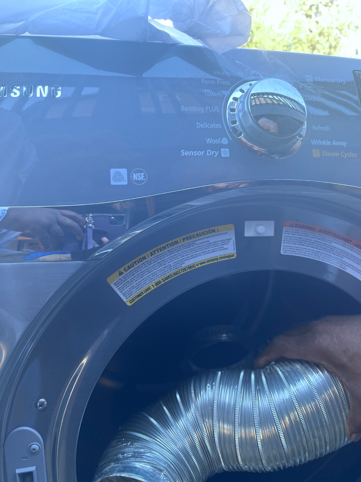 Samsung Front Load Dryer - Like New - St. Louis, MO, photo 3 of 7