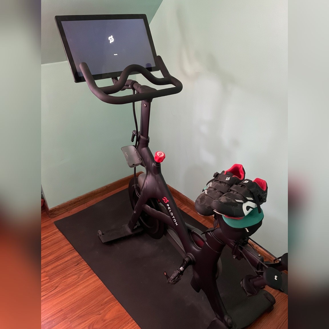Peloton Bike, Shoes Mat Weights - Very Good - 2019 - Middlesex County, MA