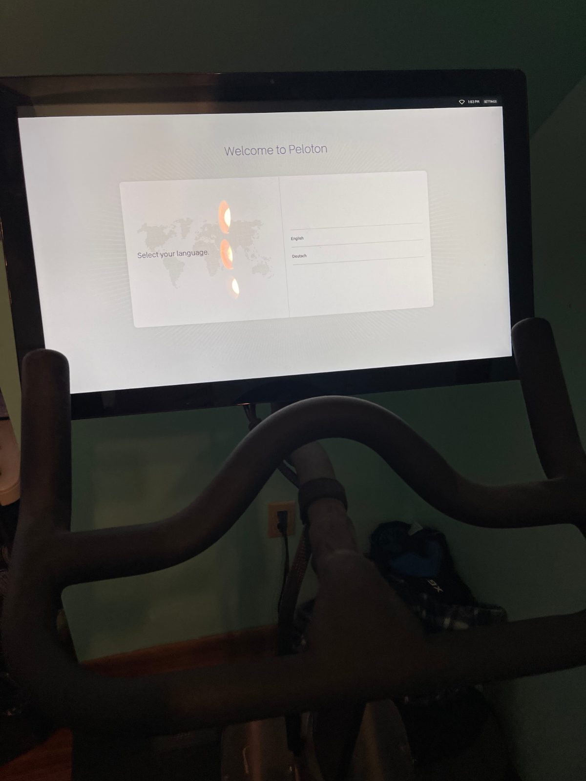 Peloton Bike, Shoes Mat Weights - Very Good - 2019 - Middlesex County, MA, photo 2 of 3