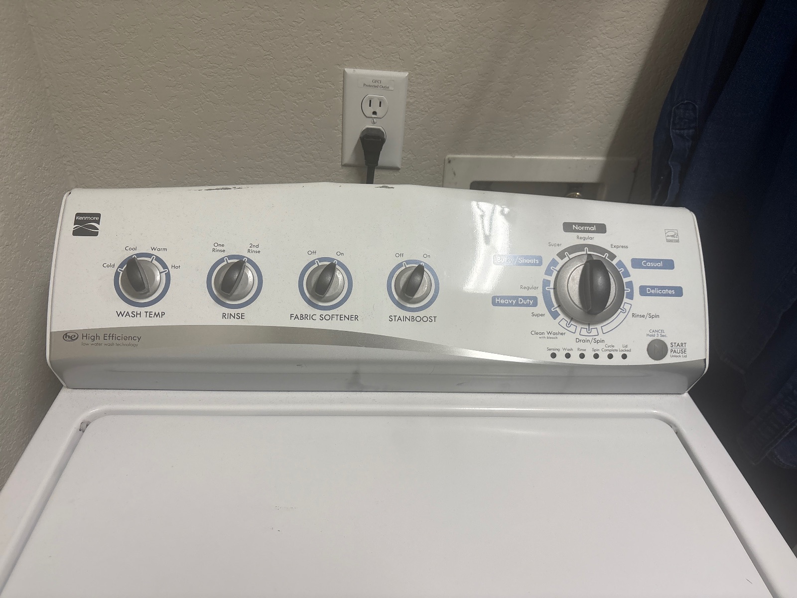 Kenmore Washer and Whirlpool Dryer - Fair - Fresno, TX, photo 2 of 7
