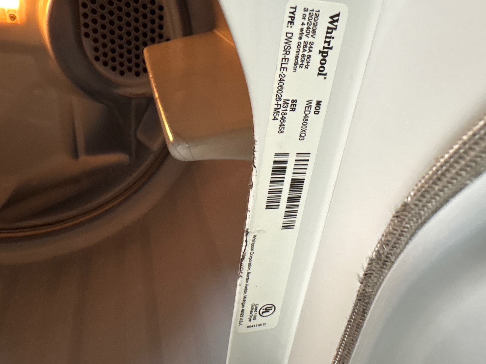 Kenmore Washer and Whirlpool Dryer - Fair - Fresno, TX, photo 7 of 7