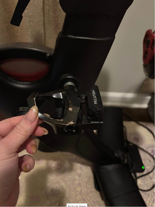 Peloton Bike, Includes Shoes and Weights - Good - 2020 – Chicago, IL, photo 4 of 6
