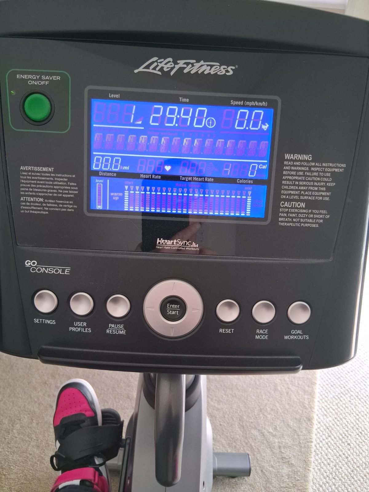 RS1 RECUMBENT LIFECYCLE BIKE with Go Console - Like New - Troy, NY, photo 3 of 3